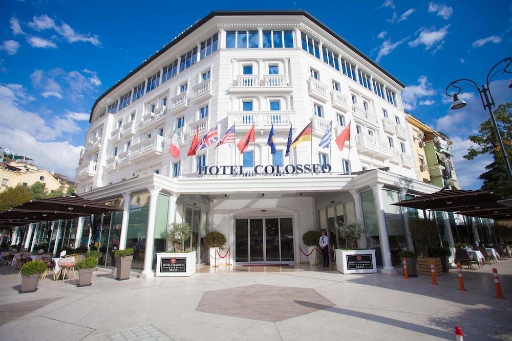 Hotel Colosseo Tirana Exterior foto